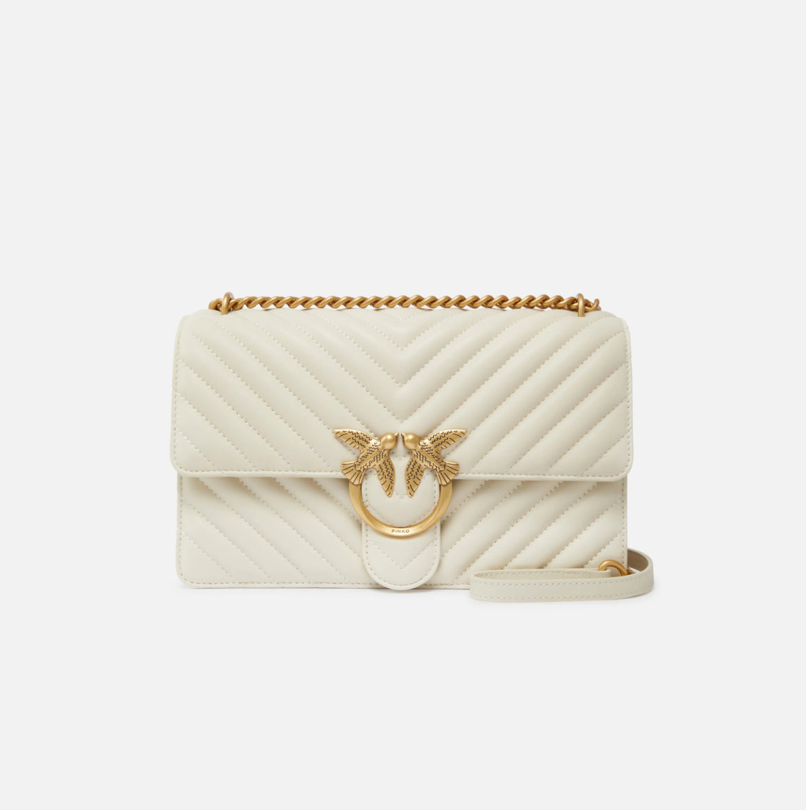 Pinko Bandolera Love Bag One Chevron