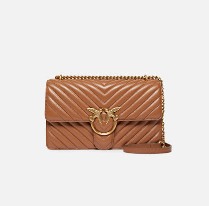 Pinko Bandolera Love Bag One Chevron