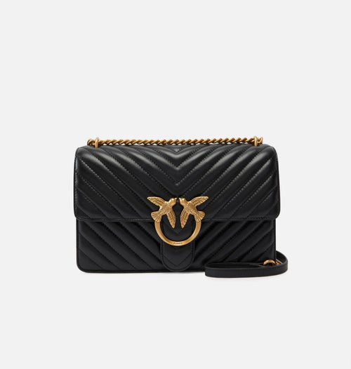 Pinko Bandolera Love Bag One Chevron