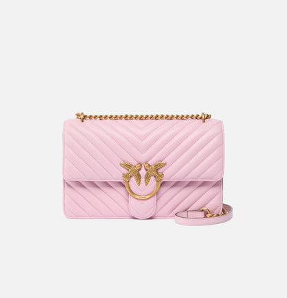 Pinko Bandolera Love Bag One Chevron